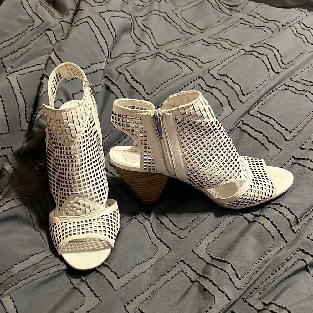 Women's Woven Heeled Sandals